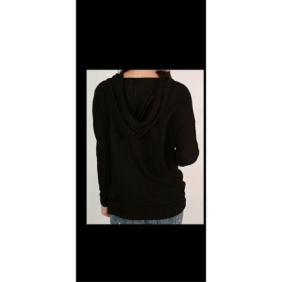 Gothic print hoodie “ live by the sun love by the Moon “fits smaller see chart - Picture 2 of 9